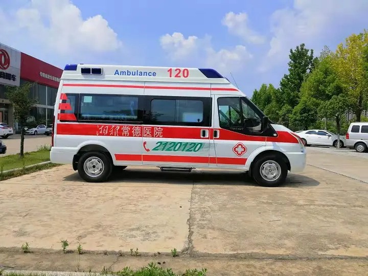 九江救护车出租案例